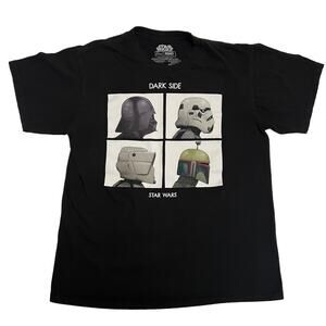 Star Wars Gorillaz Style Vader Boba Darkside T-Shirt‎